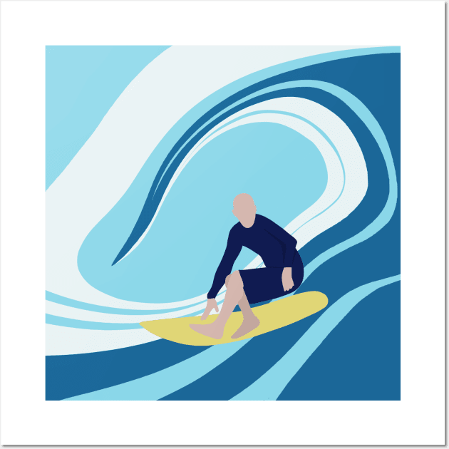 Surfer Wall Art by valentinahramov